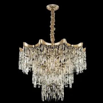 Подвесная люстра 17*E14 CL308282 золото Моника Citilux