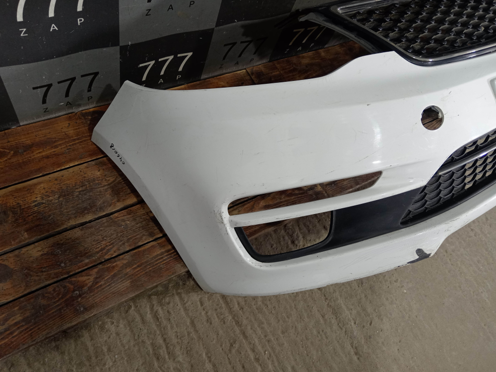 Бампер передний в сборе Kia Rio 3 (QB) 15-17 Б/У Оригинал 865114Y500