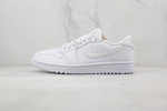 Купить кроссовки Nike Air Jordan 1 Retro Low Golf Triple White в баскетбольном магазине futbasket.ru