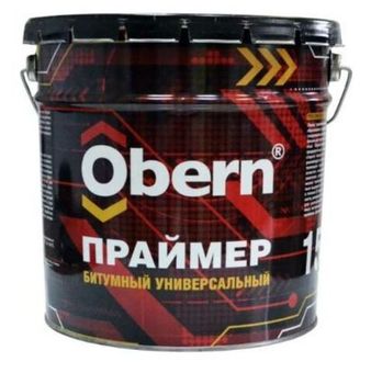 Праймер Obern BLACK битумный универсальный 15 кг 21760