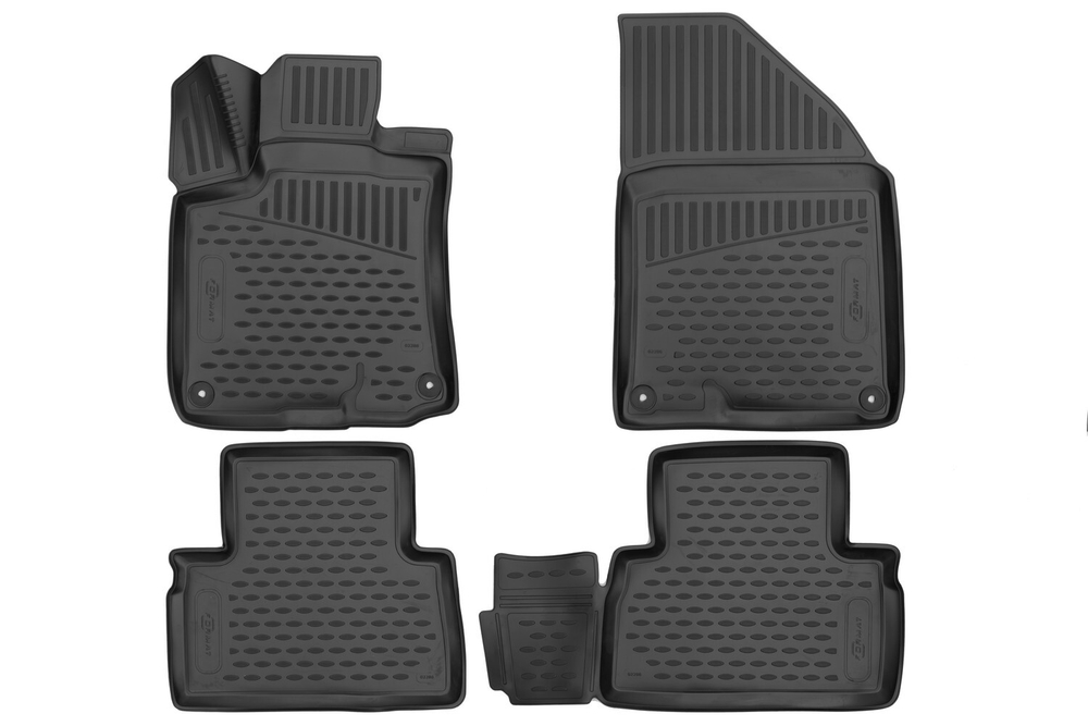 Коврики в салон для GEELY Coolray (I) 2019-2024 арт.FORMAT.3D02286210K