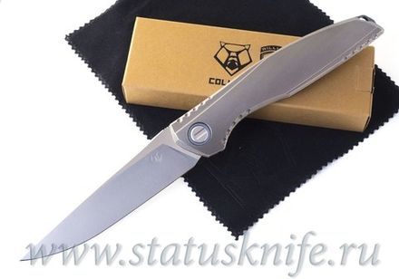 Нож Широгоров 110 Kickstop Кикстоп Anchor Grey  (Lee Williams)