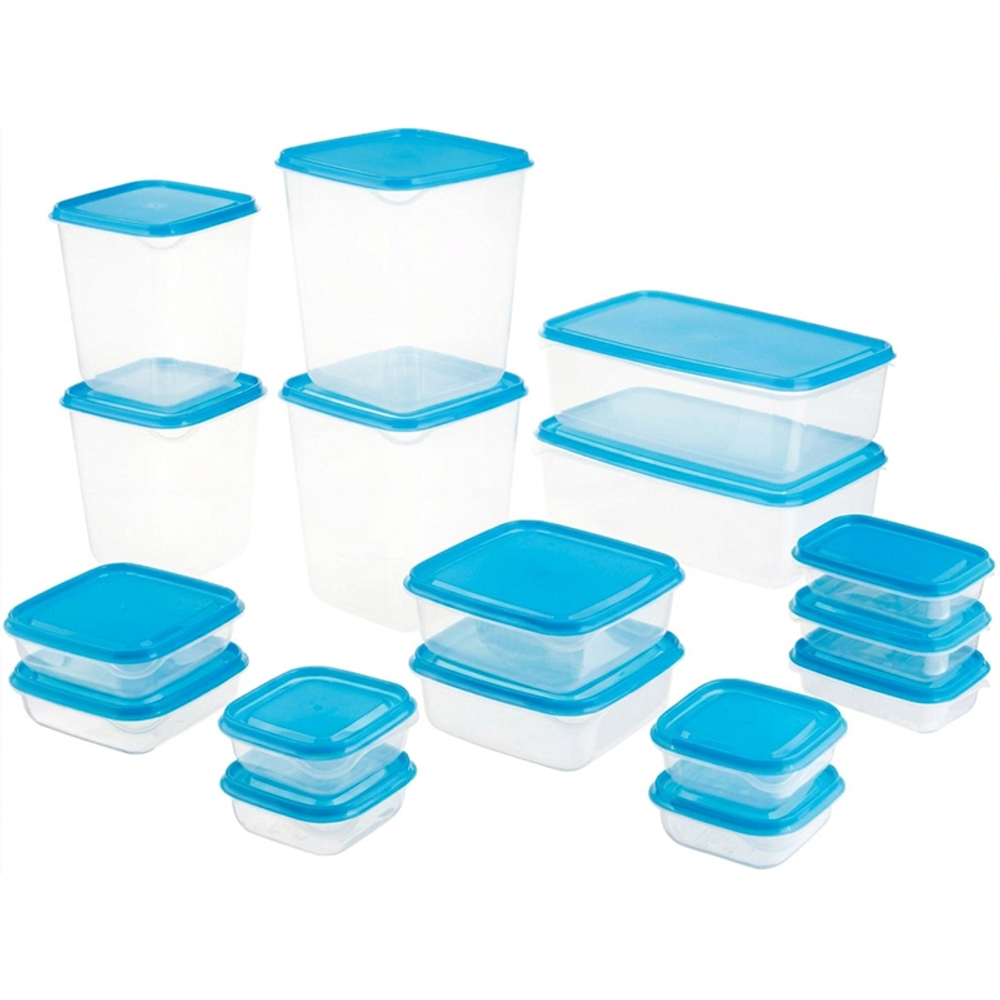 Набор контейнеров с крышкой для сыпучих продуктов Torrfoder (17 шт), полипропилен