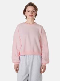 Свитшот укороченный "Розовый" женский