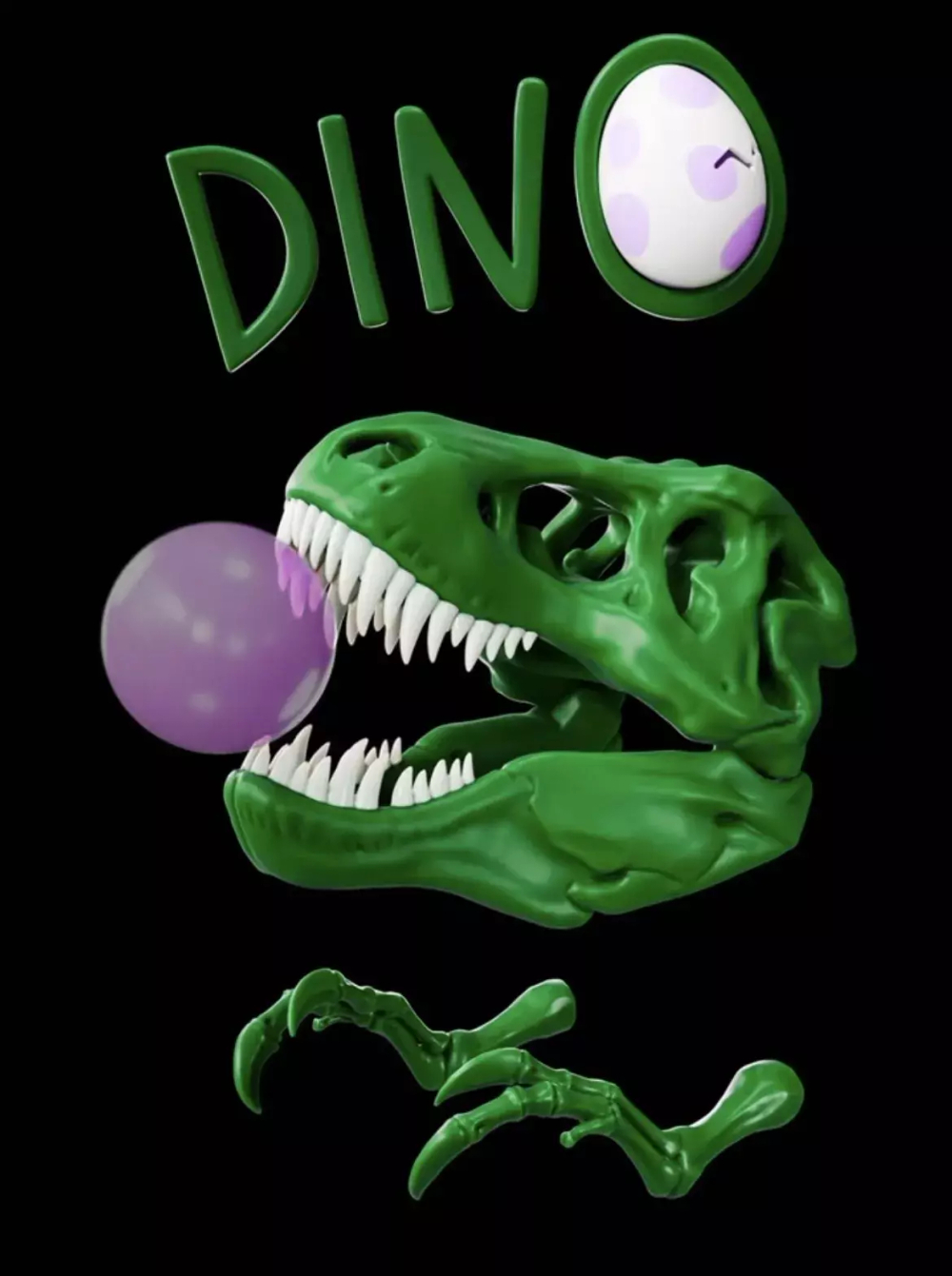 Хулиган 200 гр. DINO (Мятная жвачка) (М)