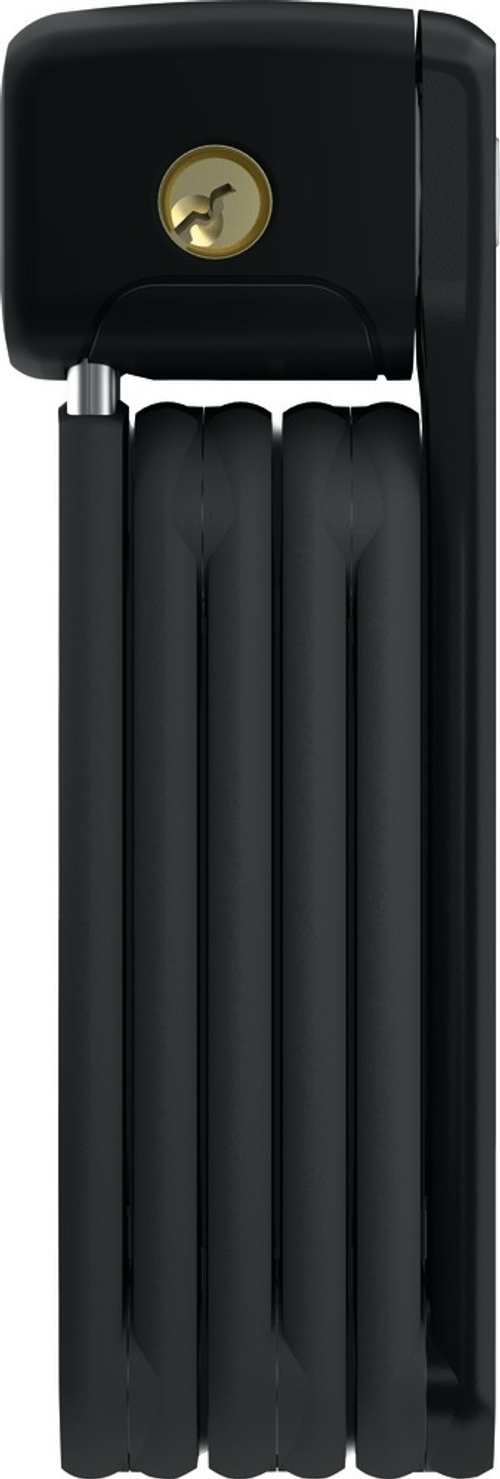 Замок 05-0078060 вело складной, ключ, Bordo Lite Mini 6055K/60см BK класс защиты 7/15, 400гр черно-серый ABUS