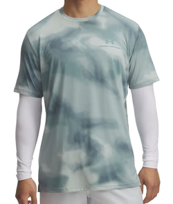 Теннисная футболка Under Armour Vanish Energy Printed Short Sleeve - serpentine