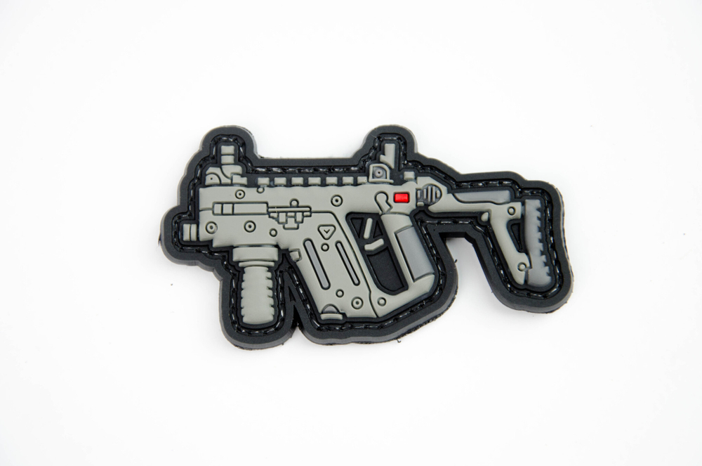 Шеврон KRISS Vector малый PVC. Серый