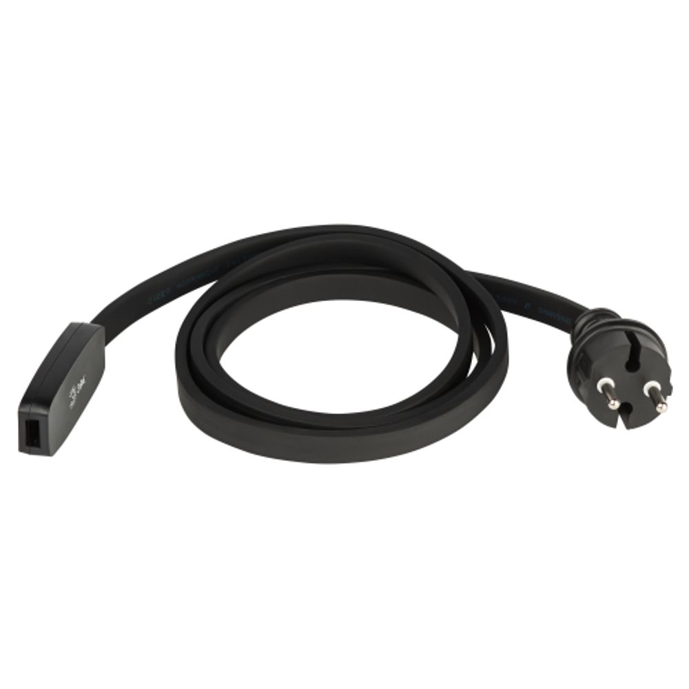 ERABL- SET ЭРА Набор для подключения Белт-лайт (шнур питания с вилкой+ коннектор, на 2 жил.), черны | Профессиональное праздничное и новогоднее освещение