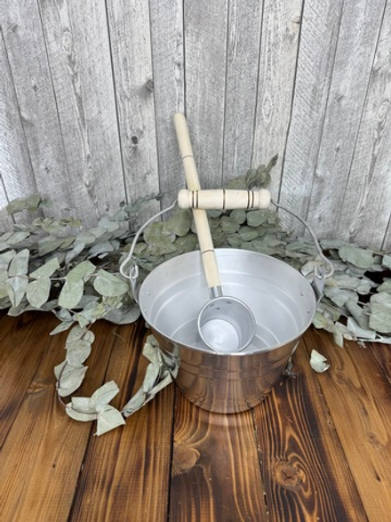 Ведро-запарник алюминий 3л