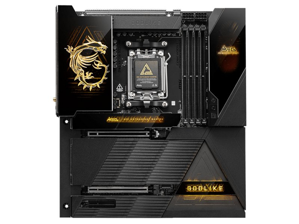 Материнская плата MSI MEG X870E GODLIKE X870E, Socket AM5, AMD X870E, E-ATX, RTL