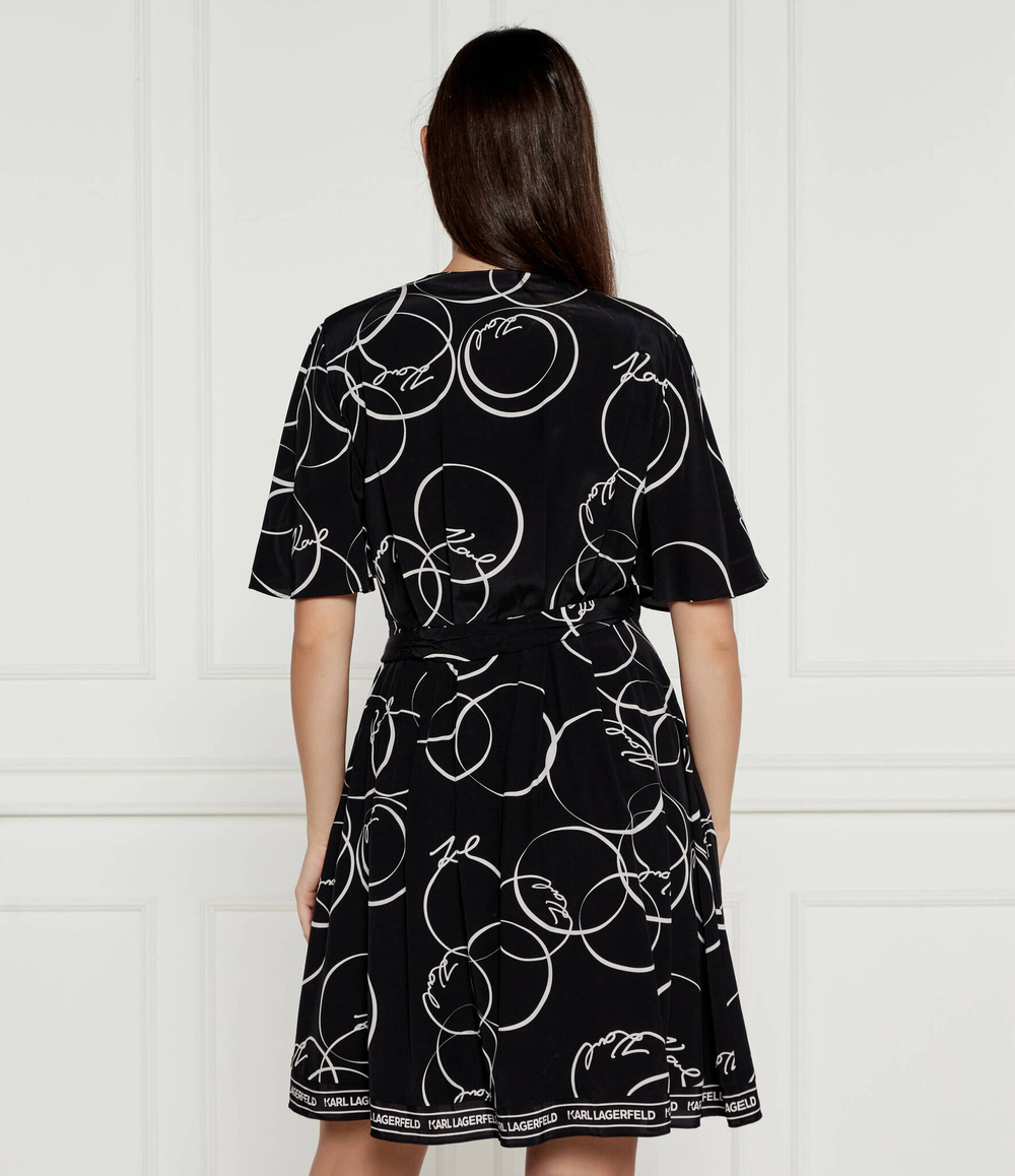 Платье Karl Lagerfeld - черный(245W1304)