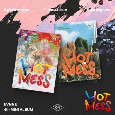 Альбом EVNNE - HOT MESS 4th Mini Album POCA RANDOM Version