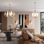 5467/60L ODL_EX Люстра LED 60W 2700K 220В LION MODERN