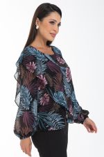 Блуза Красивая из шифона (люкс) Diolche