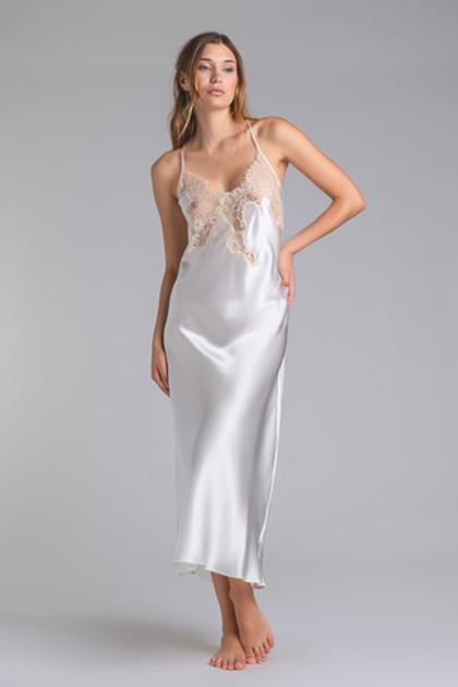 Сорочка Vivis Lucia ivory молочная