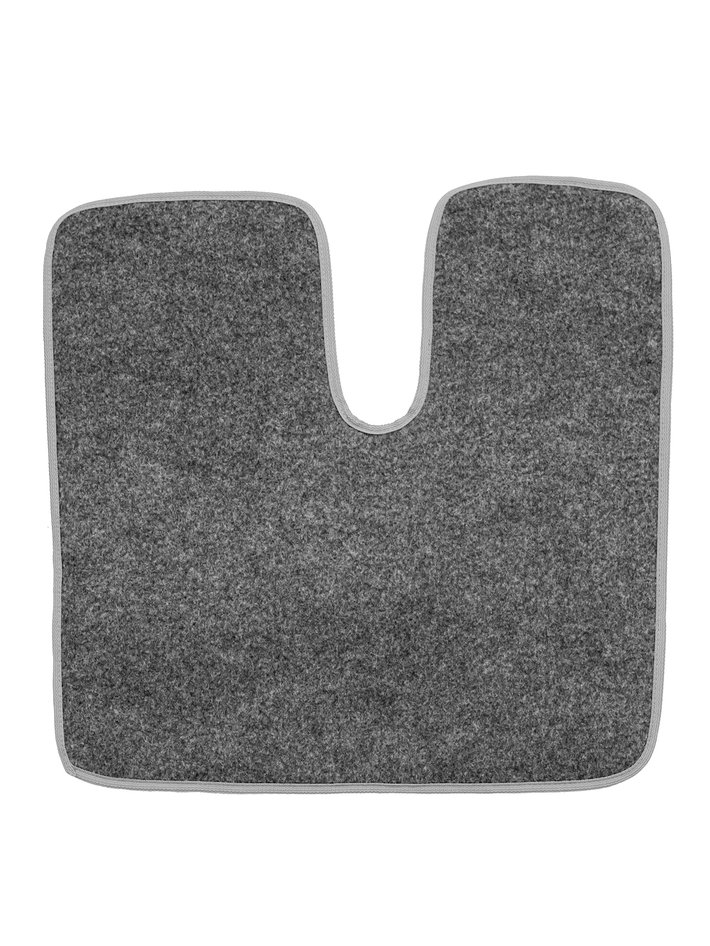 Ковры MAN TGX с 2-мя ящиками (автомат) (экокожа, черный, серый кант, серая вышивка)