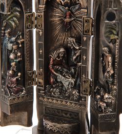 Veronese WS-1122 Статуэтка-полиптих «Рождество Христово»