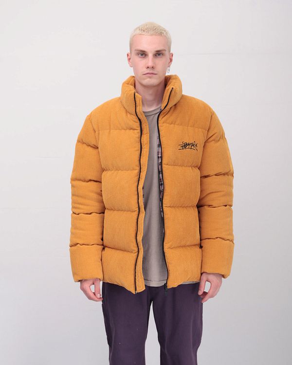 Пуховик Downjacket Velvet Желтая - фото 2