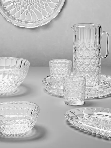 Чаша vanity, D25 см, прозрачная