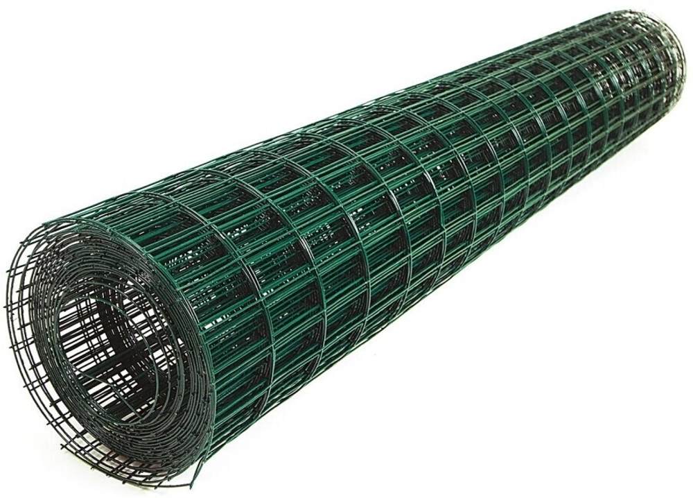 Сетка сварная зеленая 75х100 d1,6 (1,5х10м) рул