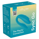 Вибратор для пар We-Vibe Sync Go, бирюзовый