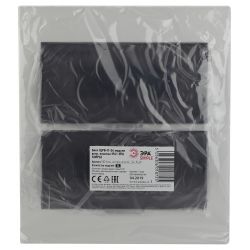 Корпус пластиковый встраиваемый ЭРА SIMPLE ЩРВ-П-24 IP41 прозрачная крышка белый