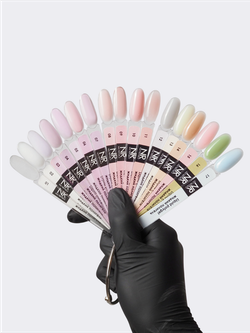 NR Жидкий полигель Liquid PolyGel розовый с блестками №4, 10мл