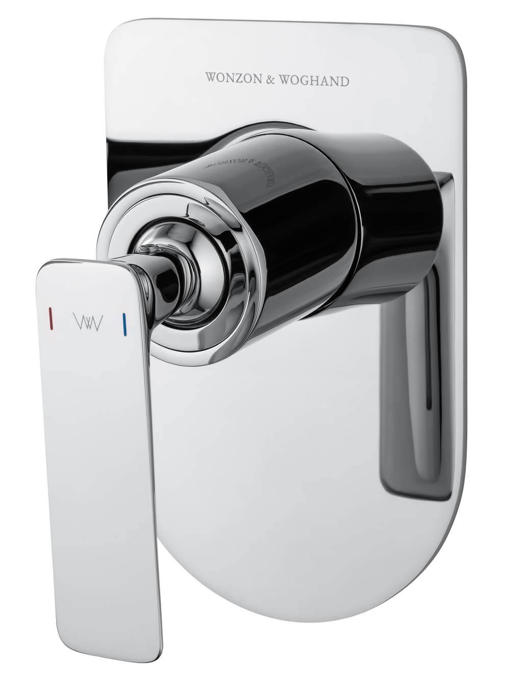 Смеситель для раковины встраиваемый WONZON & WOGHAND SHARK, Хром (WW-481701-CR)