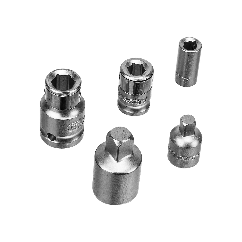 Набор инструментов, 1/2", 3/8", 1/4", пластиковый кейс 160 предм. Сибртех