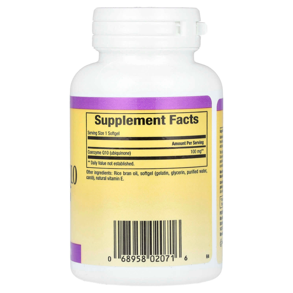 Natural Factors, коэнзим Q10, 100 мг, 60 капсул