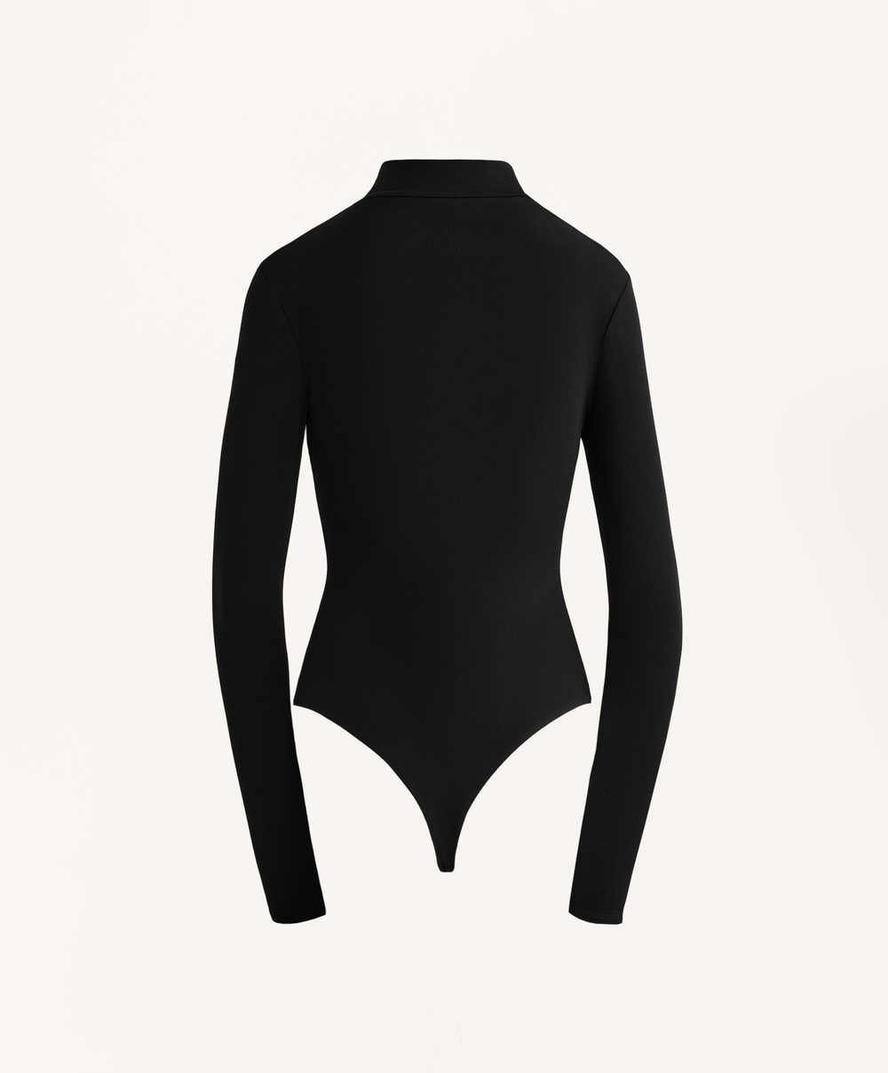 Oysho Термободи Base Layer на молнии, черный