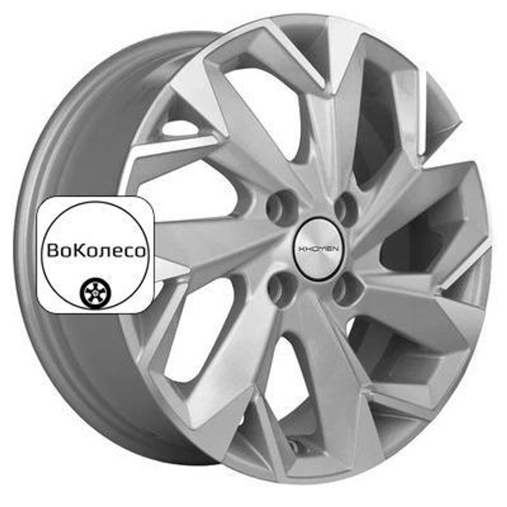 5,5x14/4x98 ET35 D58,5 KHW1402 F-Silver-FP Khomen Wheels