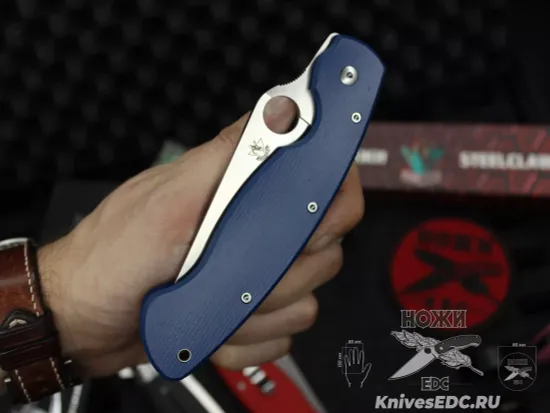 Складной нож Steelclaw Боец-3, синяя рукоять  G10 - сталь D2