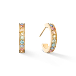 Серьги Coeur de Lion Multicolour Pastel Gold 0127/21-1590