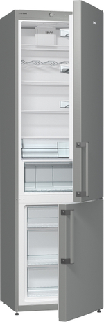 Отдельностоящий двухкамерный холодильник Gorenje RK 6201 FX