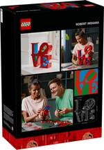 LEGO 31214 «LOVE — Любовь» — арт-панно из деталей LEGO для интерьера