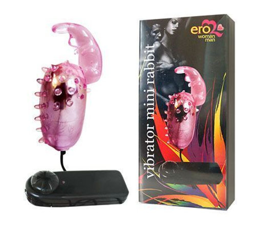 Розовое виброяйцо Rabbit