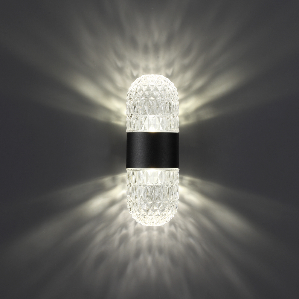 Уличный настенный светодиодный светильник 359296 STREET NT24 000 черный IP65 LED 14W 4000K 175-265V ESTIMA