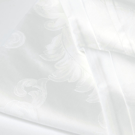 Постельное белье 2 спальное евро Сlaire&Caroll Lili белый жаккард