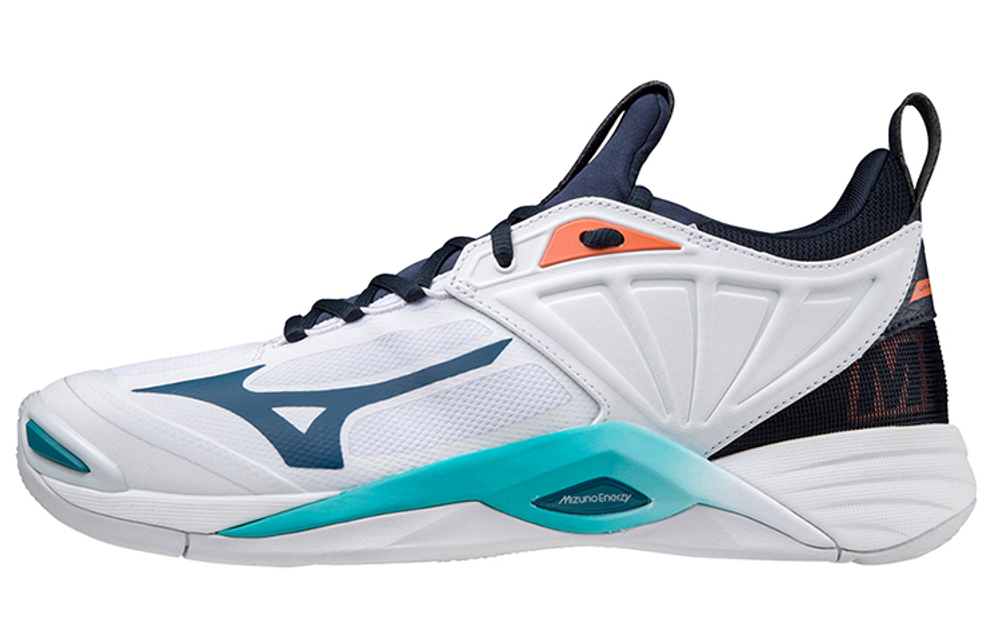 Mizuno Momentum Textile, Synthetic Leather Slip Resistant, Abrasion Resistant, Breathable Low top Volleyball Shoes