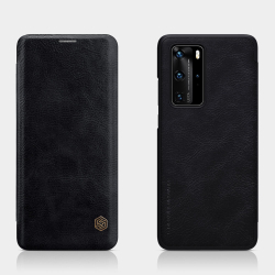 Кожаный чехол-книжка Nillkin Leather Qin для Huawei P40 Pro