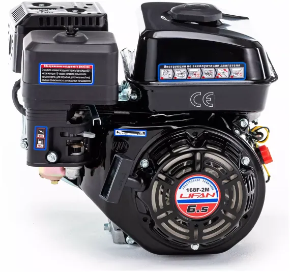 Двигатель бензиновый "LIFAN" 168F-2M (6,5 л.с.)