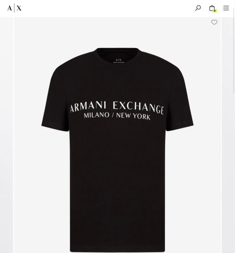Футболка Armani Exchange премиум
