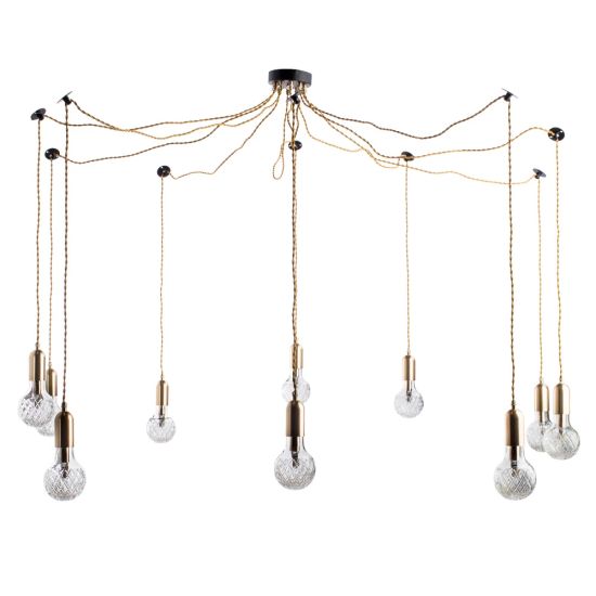 Подвесная люстра Arte Lamp SALUTE A8040SP-10SG