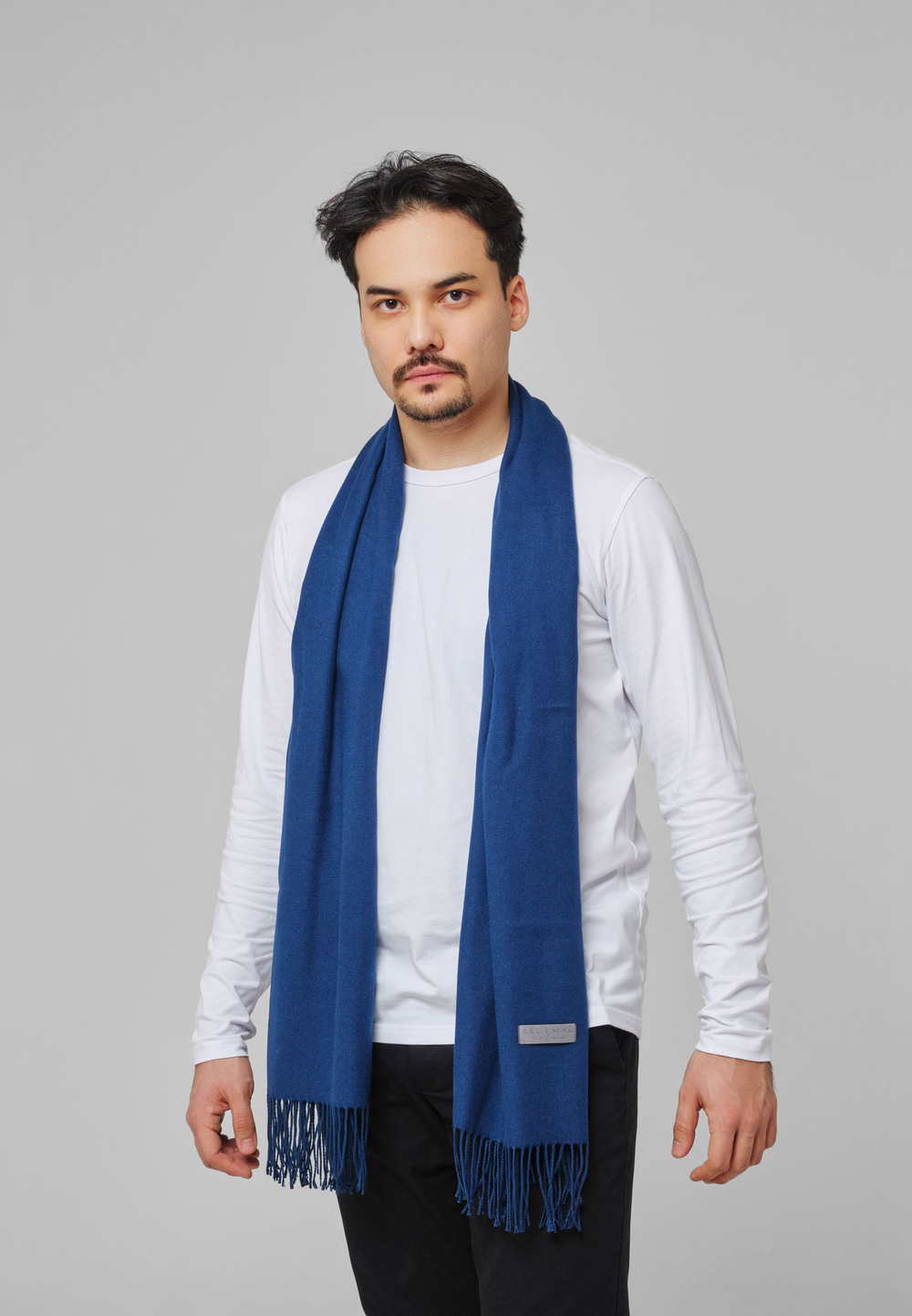 Шарф кашемир ARGYMAQ BLUE