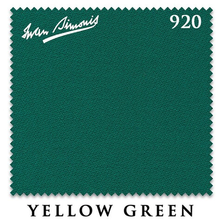 Сукно "Iwan Simonis 920" 195см Yellow Green