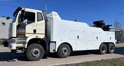 FAW CA3310 тяжелый эвакуатор 8x4