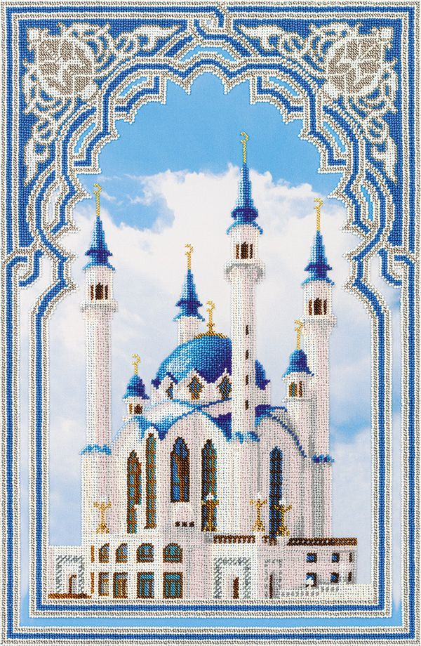 Набор для вышивания бисером Panna, Мечеть Кул Шариф в Казани, 33х55 см