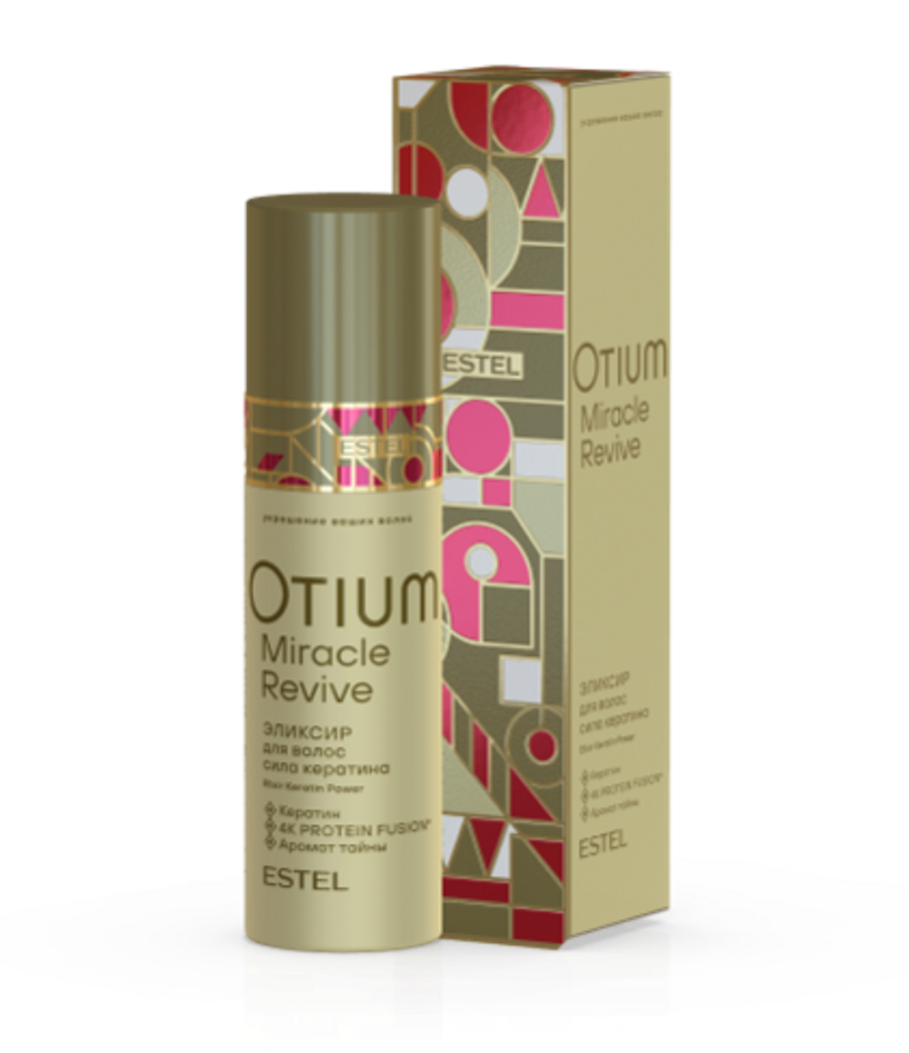 Эликсир для волос "Сила кератина" OTIUM MIRACLE REVIVE, 100 мл